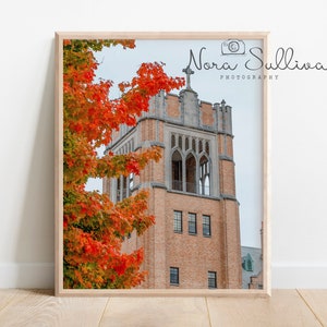Saint Mary&#39;s College, Foto imprimible, Arte de pared digital, Arte de pared imprimible, Fotografía universitaria, Impresión de pared digital, Arte de pared de la universidad