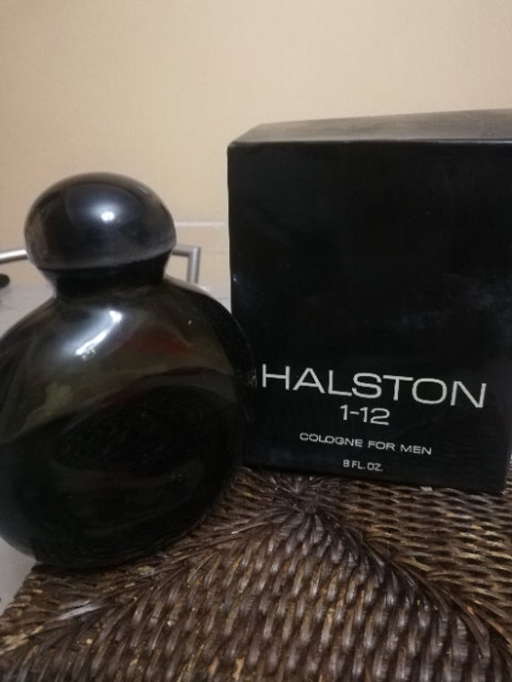 Halston 1 12 Cologne Men Rare Giant Vintage Perfume 8 Inches Etsy Ireland