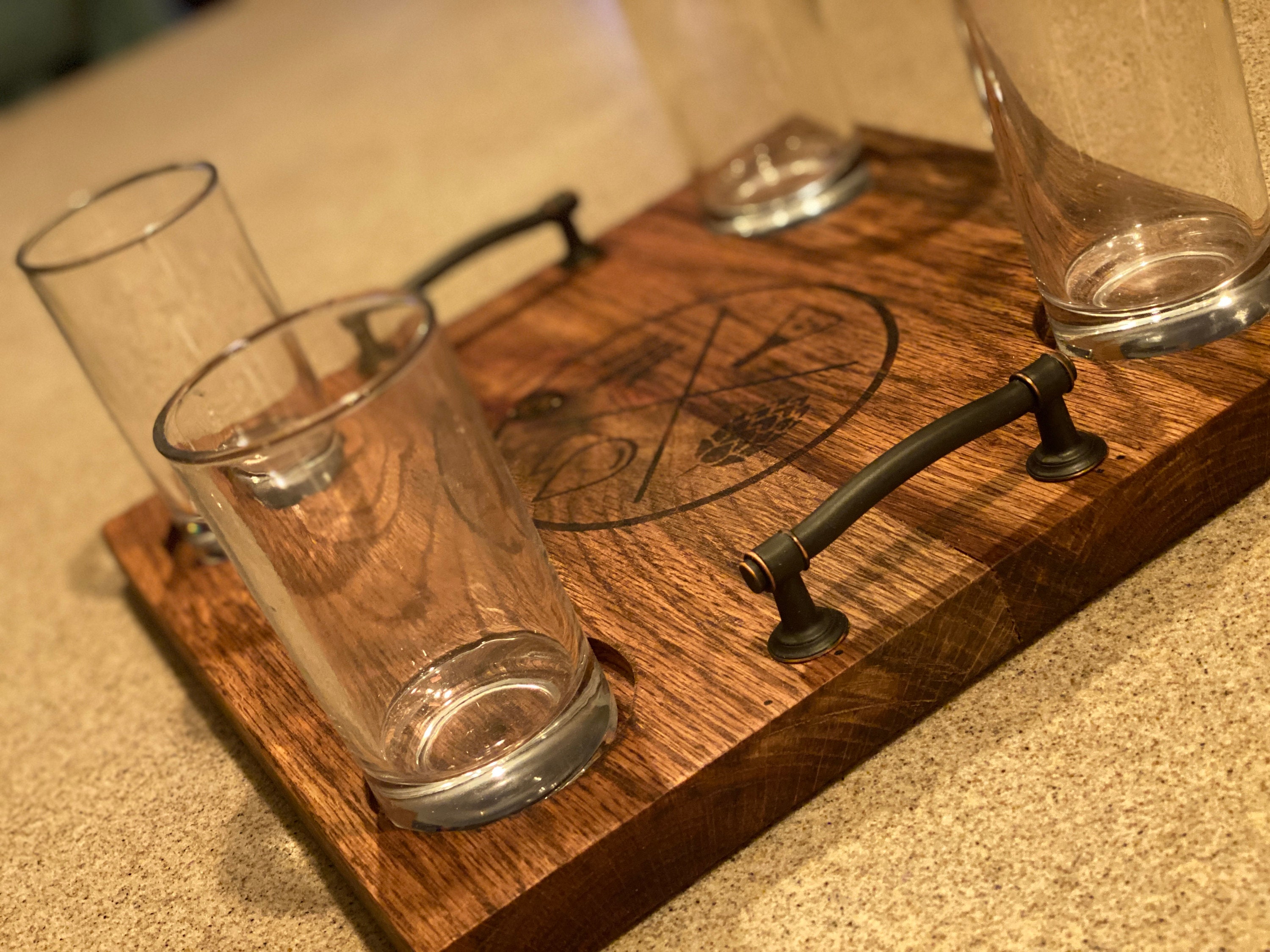 Beer Flight Board Etsy