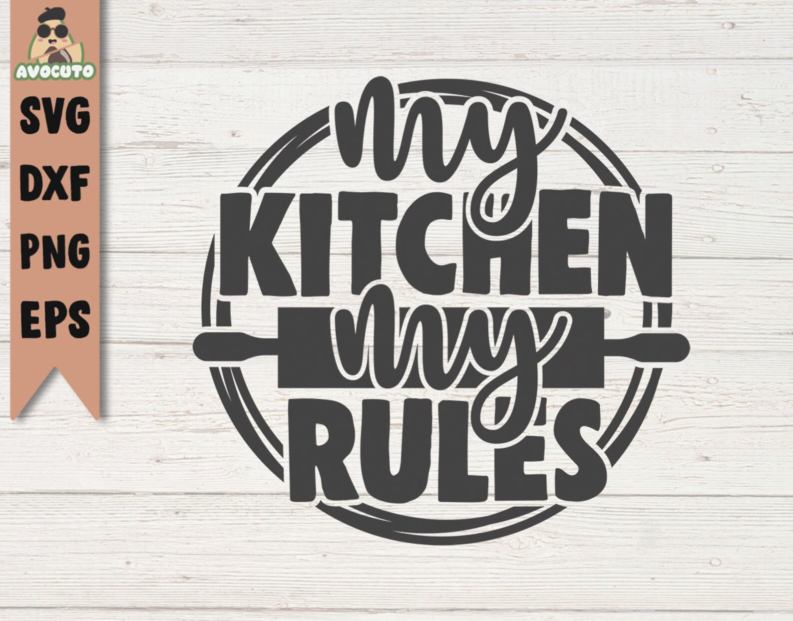My Kitchen My Rules Svg / Kitchen Svg / Cooking Svg Cut / Etsy