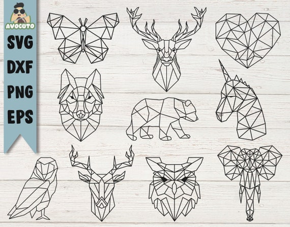geometric animals designs