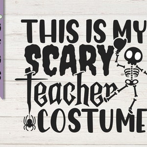 Scary Teacher Costume - Adult Halloween Costumes - School Party Shirt – 7  ate 9 Apparel