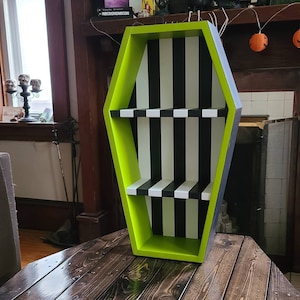 Beetlejuice Coffin Shelf