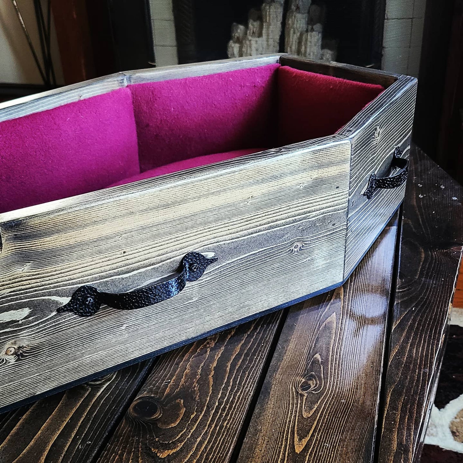 Coffin Pet Bed Etsy