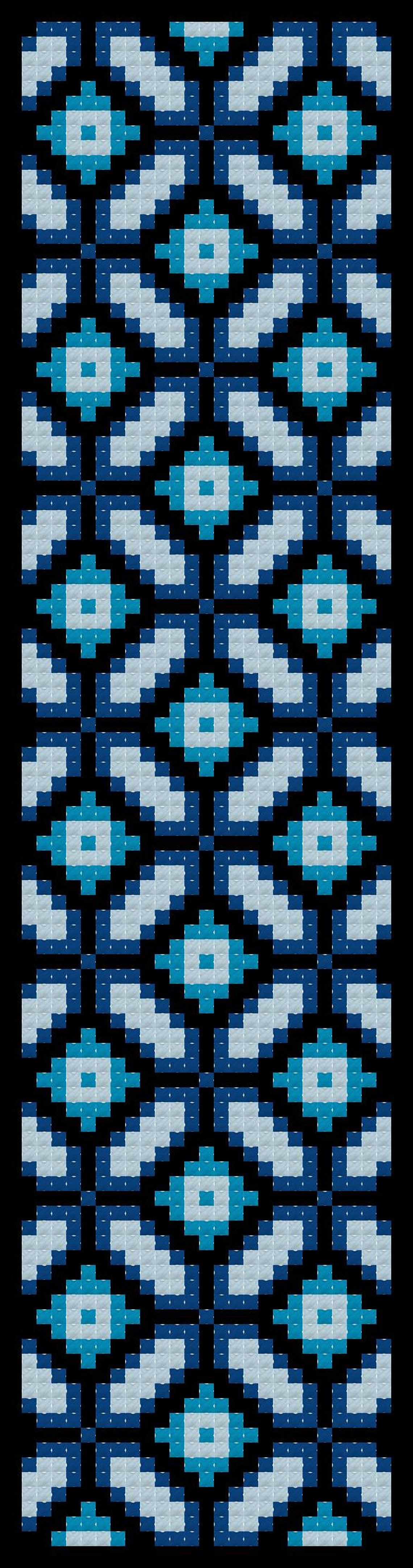 beginner cross stitch bookmark pattern