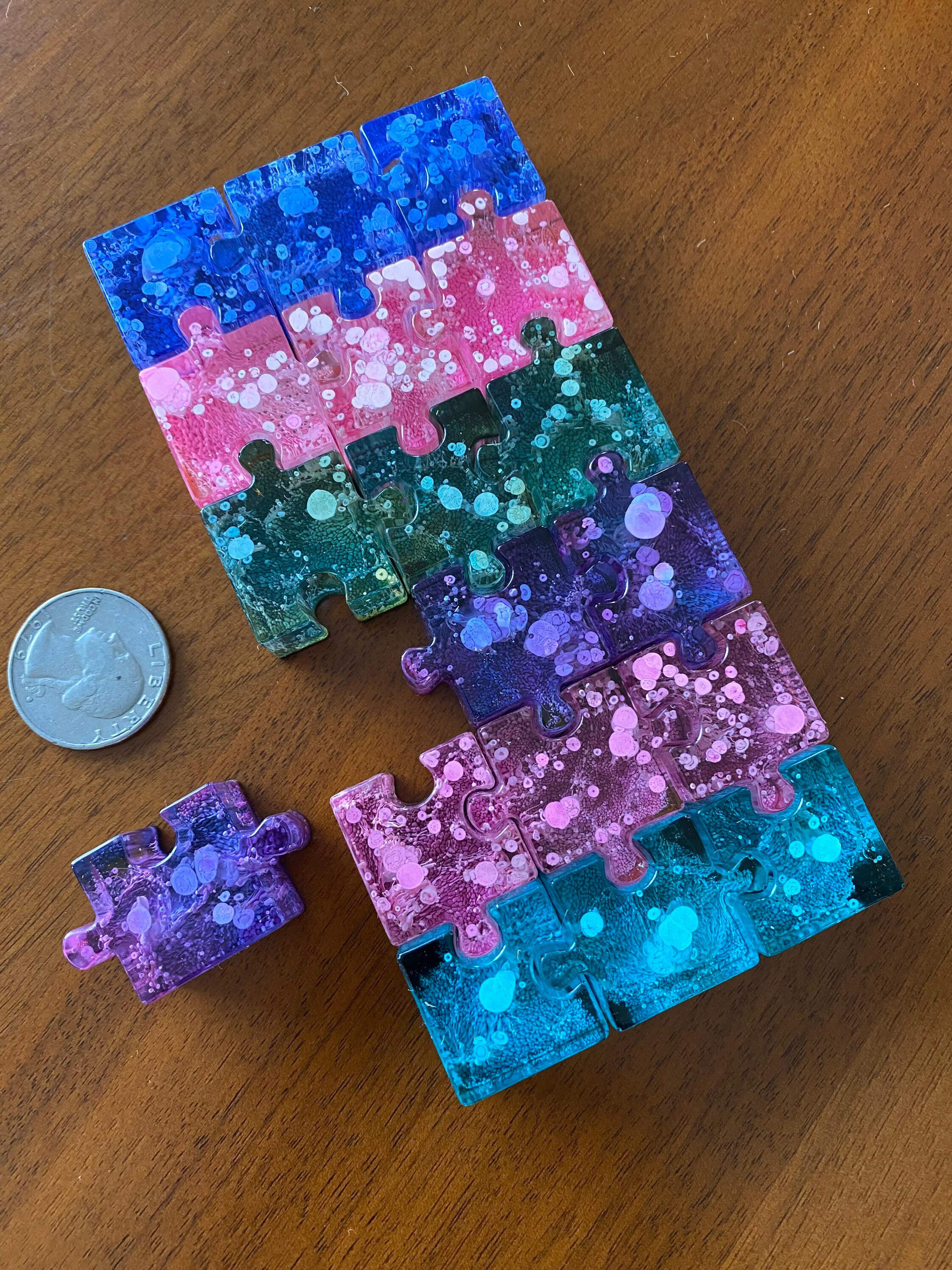 An Array A Resin Puzzle Etsy