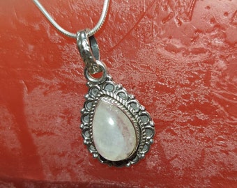 Ciondolo in Argento Sterling Charm Fiore Solido Marchiato 925 Fatto a mano PE001495 Ciondolo in Argento Sterling Charm Fiore Solido Marchiato 925 Fatto a mano PE001495