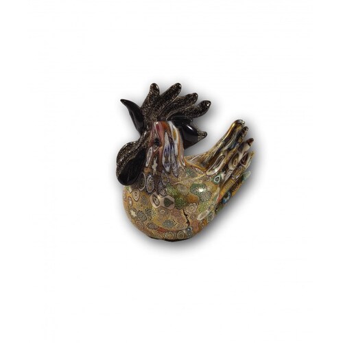 Murano glass rooster shops