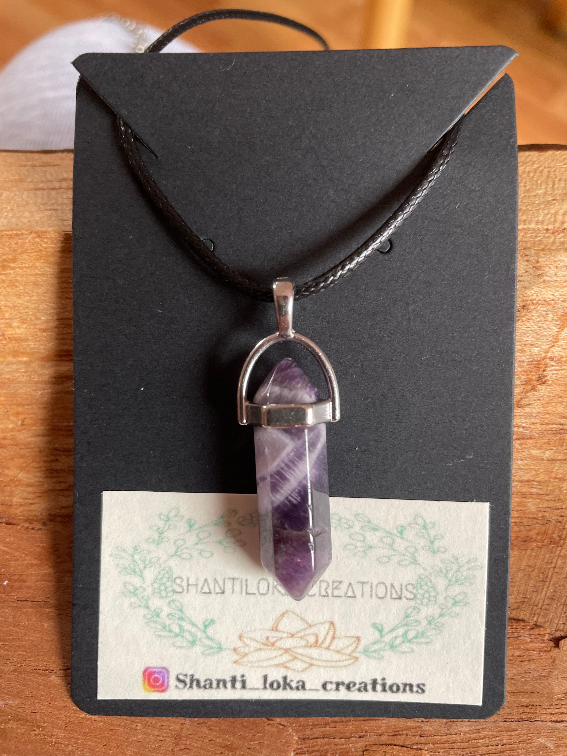 amethyst point necklace amethyst point necklace