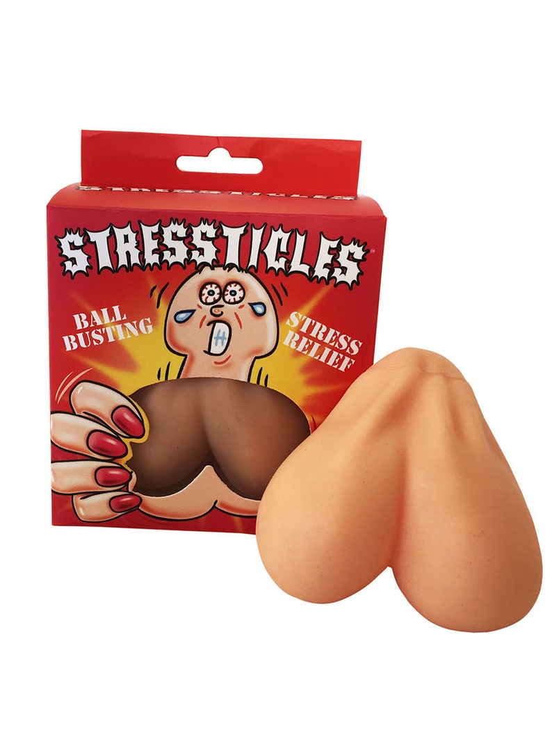 stressticles, a great idea for unique gift ideas for friends who have everything