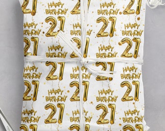 21st Wrapping Paper Etsy