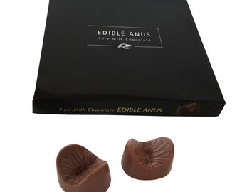 Chocolate Edible Anus | Dinner Party Gift | Novelty Presents For Men or Women | Gift To Bring To Dinner Party | Rude Offensive Gift