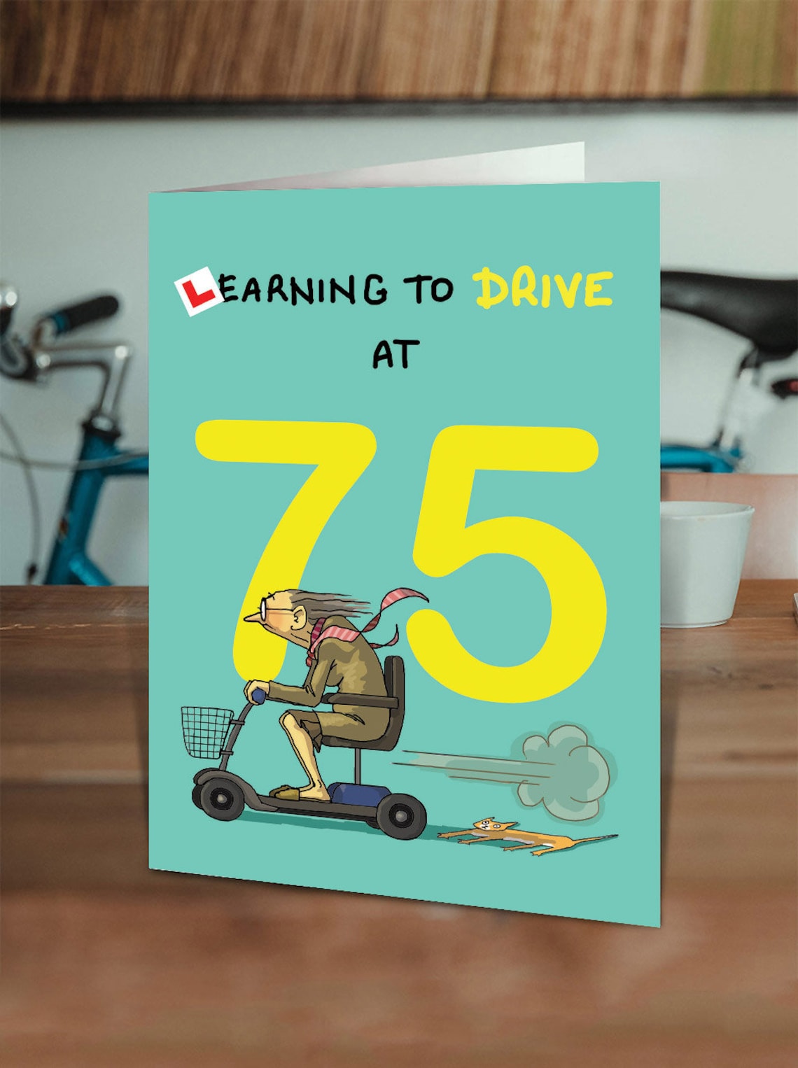 Funny 75th Birthday Cards for Her Him Men Women Mum Dad - Etsy UK