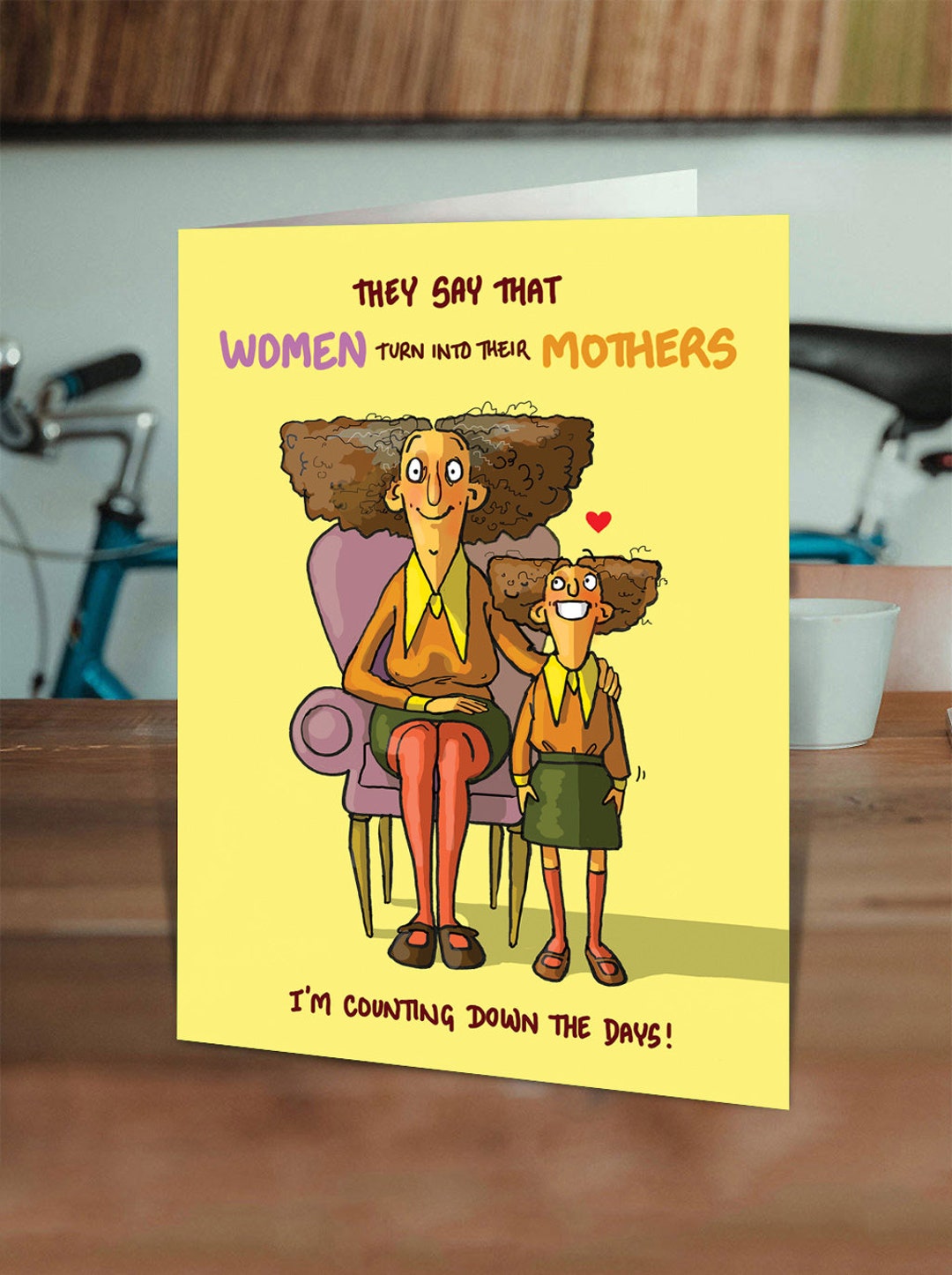 Funny Mother's Day Card by Bryony Walters Cute Mothers Day Cards From ...