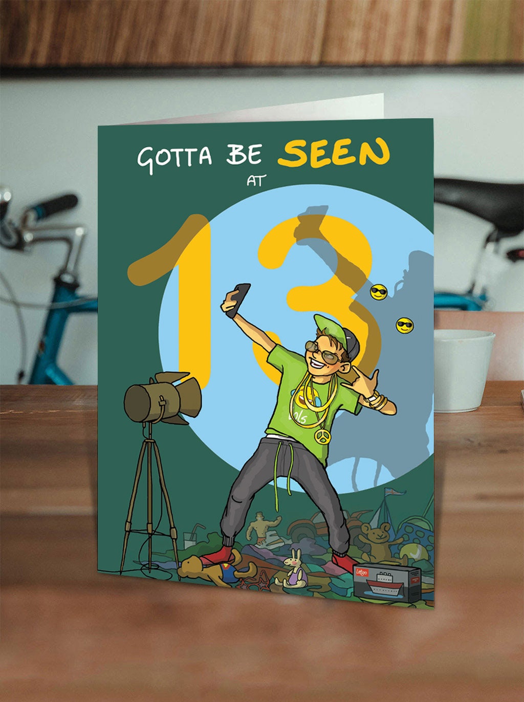 Funny 13th Birthday Card for Son Nephew Grandson Friend Etsy UK