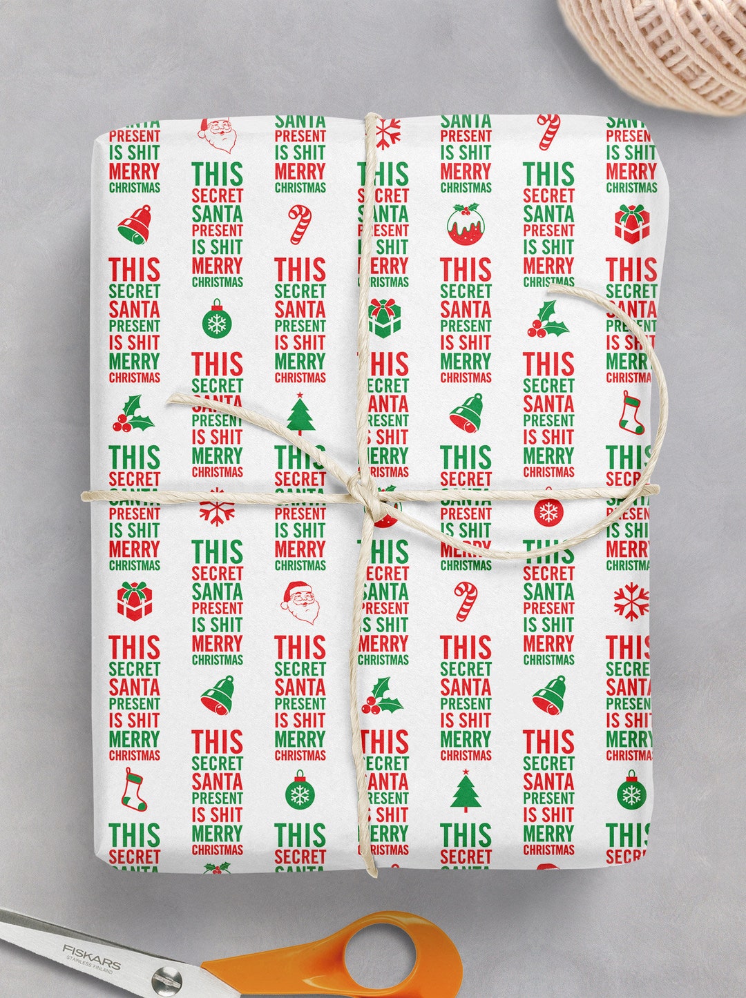 Offensive Christmas Wrapping Paper 