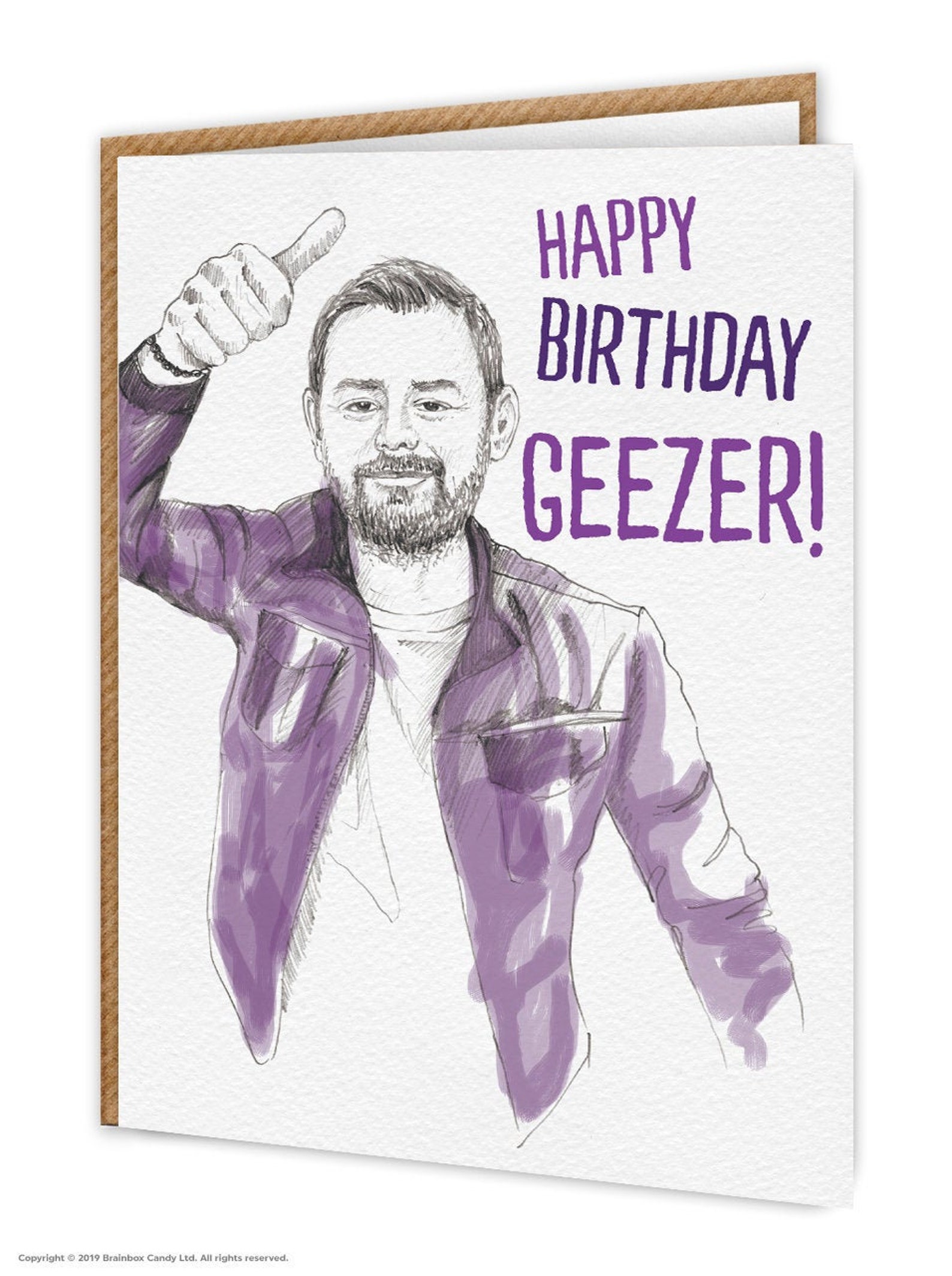 Danny Dyer Birthday Geezer Birthday Card funny humour For | Etsy