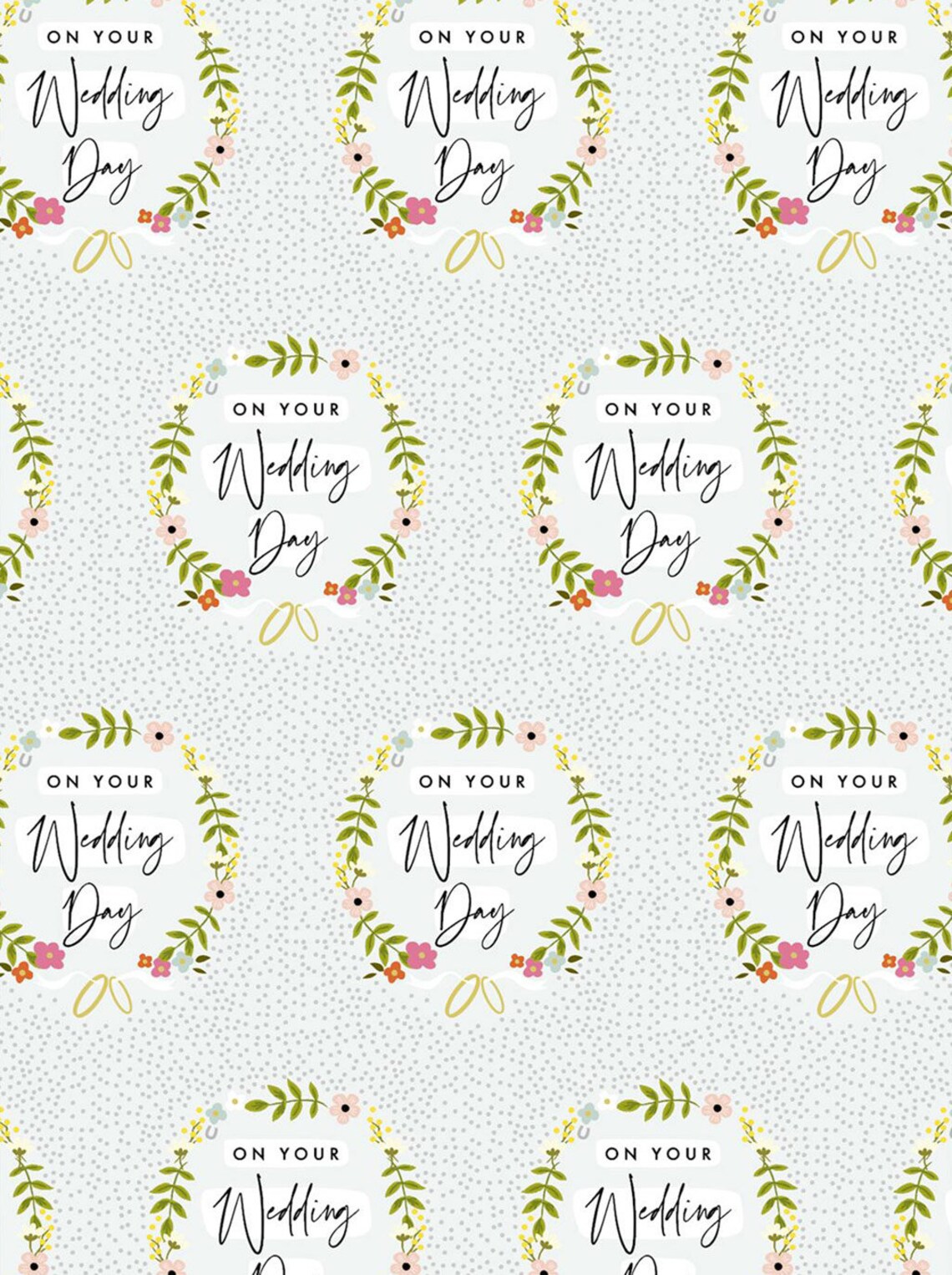 Wedding Wrapping Paper Beautiful Gold Foiled Gift Wrap for Etsy