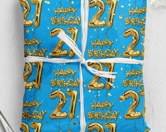 21st Wrapping Paper Etsy