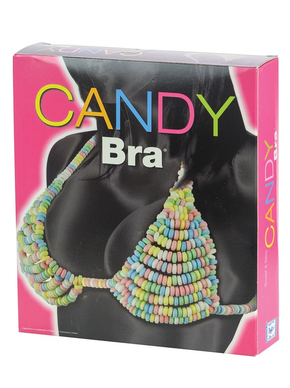 Candy Bra Novelty Edible Gifts for Women Wife Girlfriend Sexy Gifts for  Ladies Naughty Fun Gifts Underwear You Can Eat 
