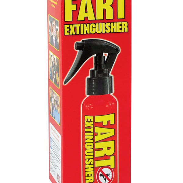 Fart Extinguisher Air Freshner | Funny Gifts For Men | Hilarious Gifts for Smelly Boys | Rude Gifts for Him | Novelty Gifts For Teenage Boys