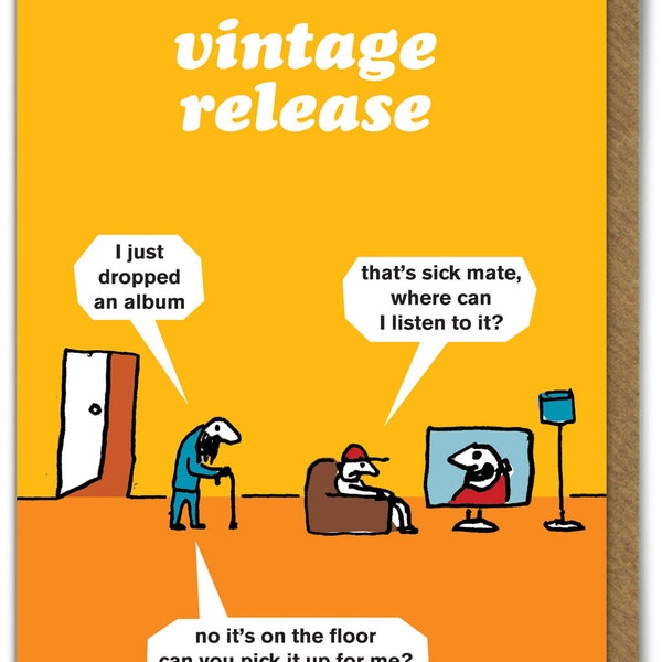 Funny Birthday Card By Modern Toss | For Him Her | Friends Mates | Hilarious Humour Cards | Cheeky Cartoon Comedy | Album Drop