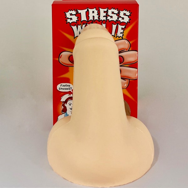 Stress Relieving Willy | Cheeky Novelty Gifts For Women Wife Girlfriend | Fun Gifts For Ladies | Funny Birthday Gifts | Rude Gifts For Her