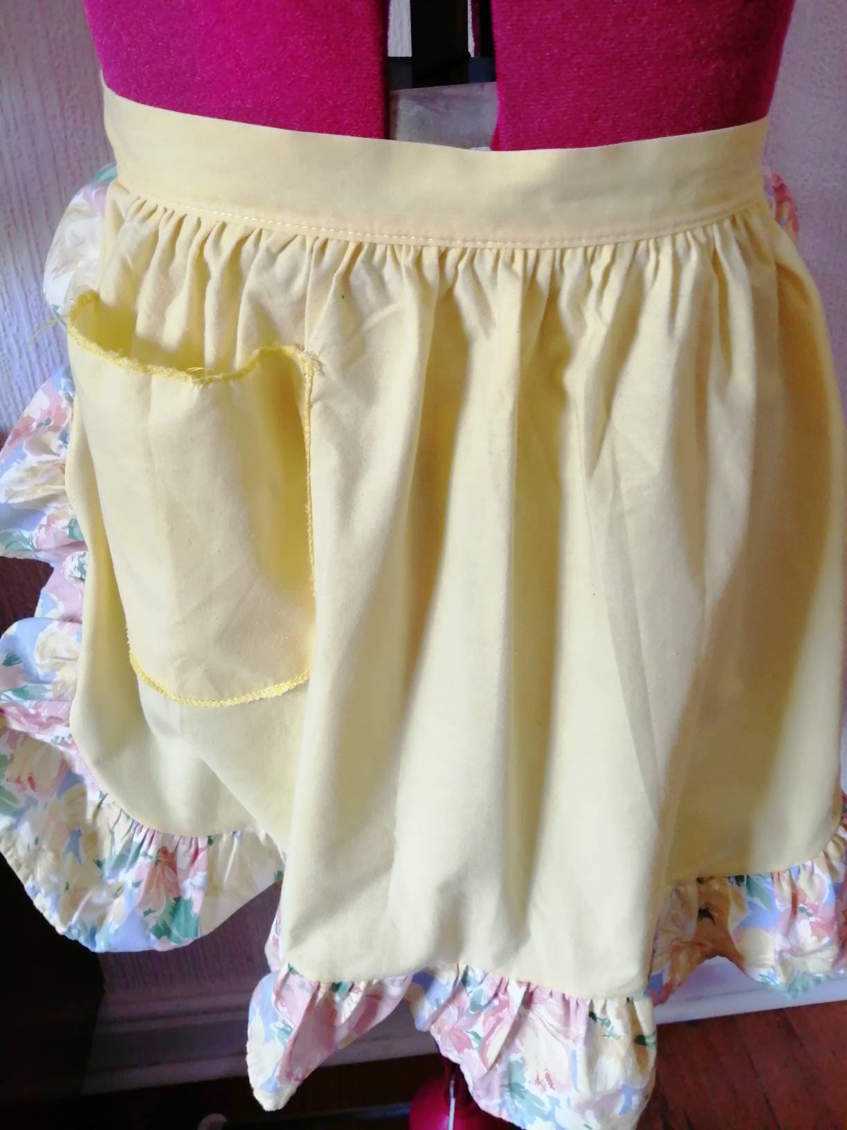 Vintage pinny apron housewife retro 1950s 1960s clothing Etsy