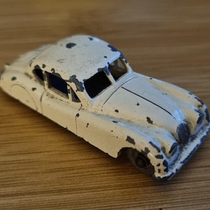 Vintage Matchbox 32a Jaguar XK140 Car & Box A Moko Lesney