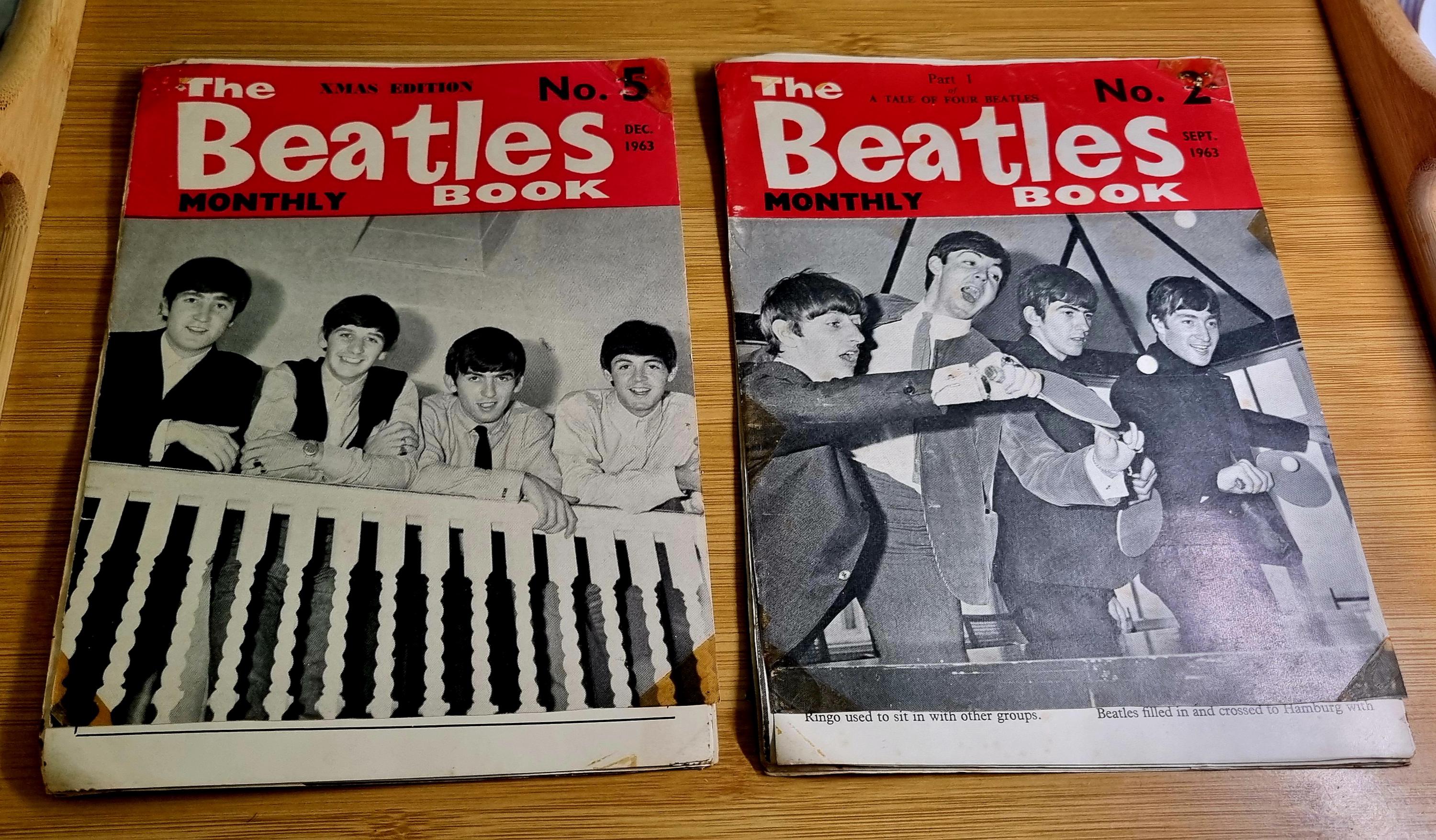 The Beatles Monthly Book - Etsy