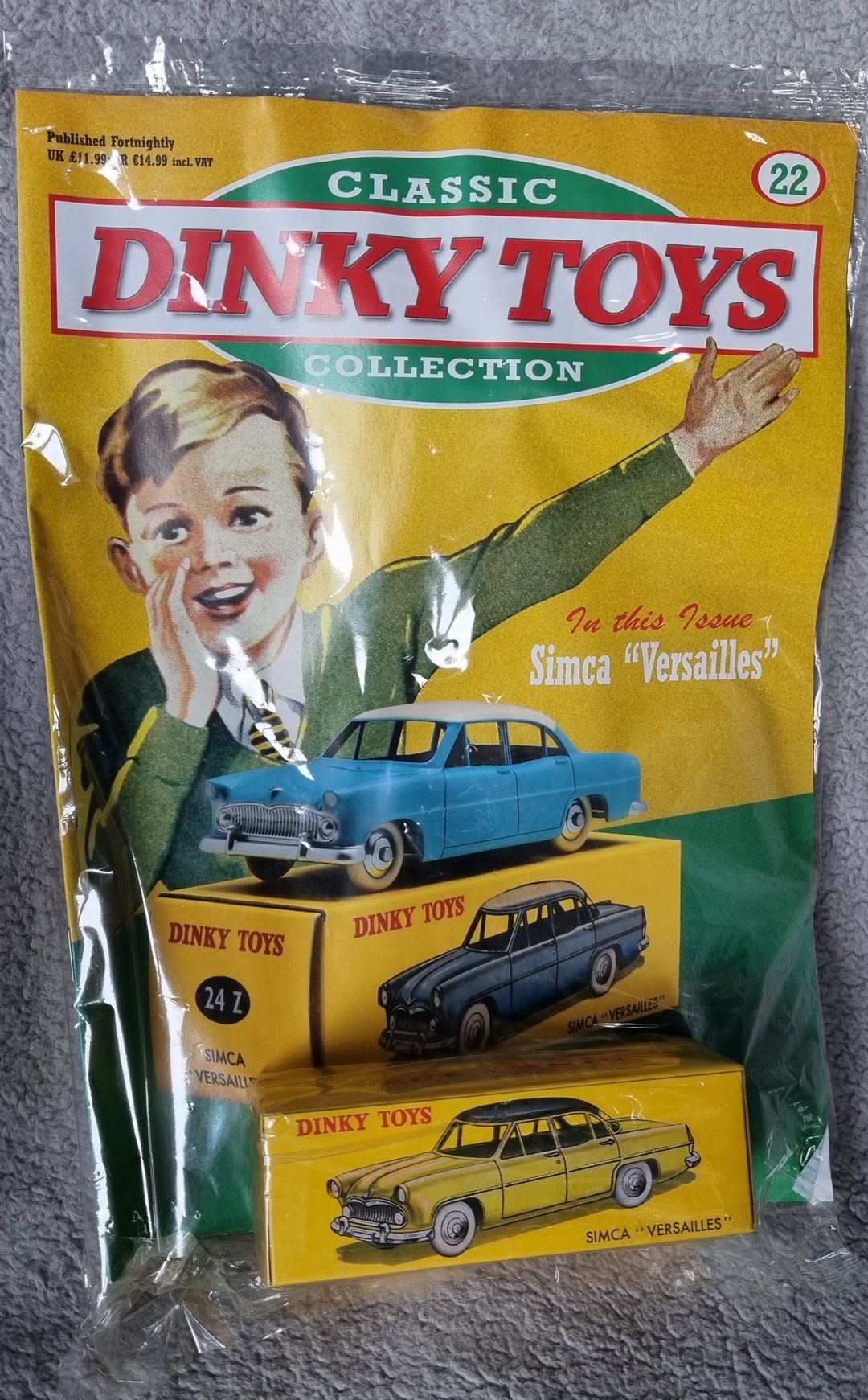 Modellino auto dinky toys 1:43 Simca 1000 de agostini collezione - Arcadia Model