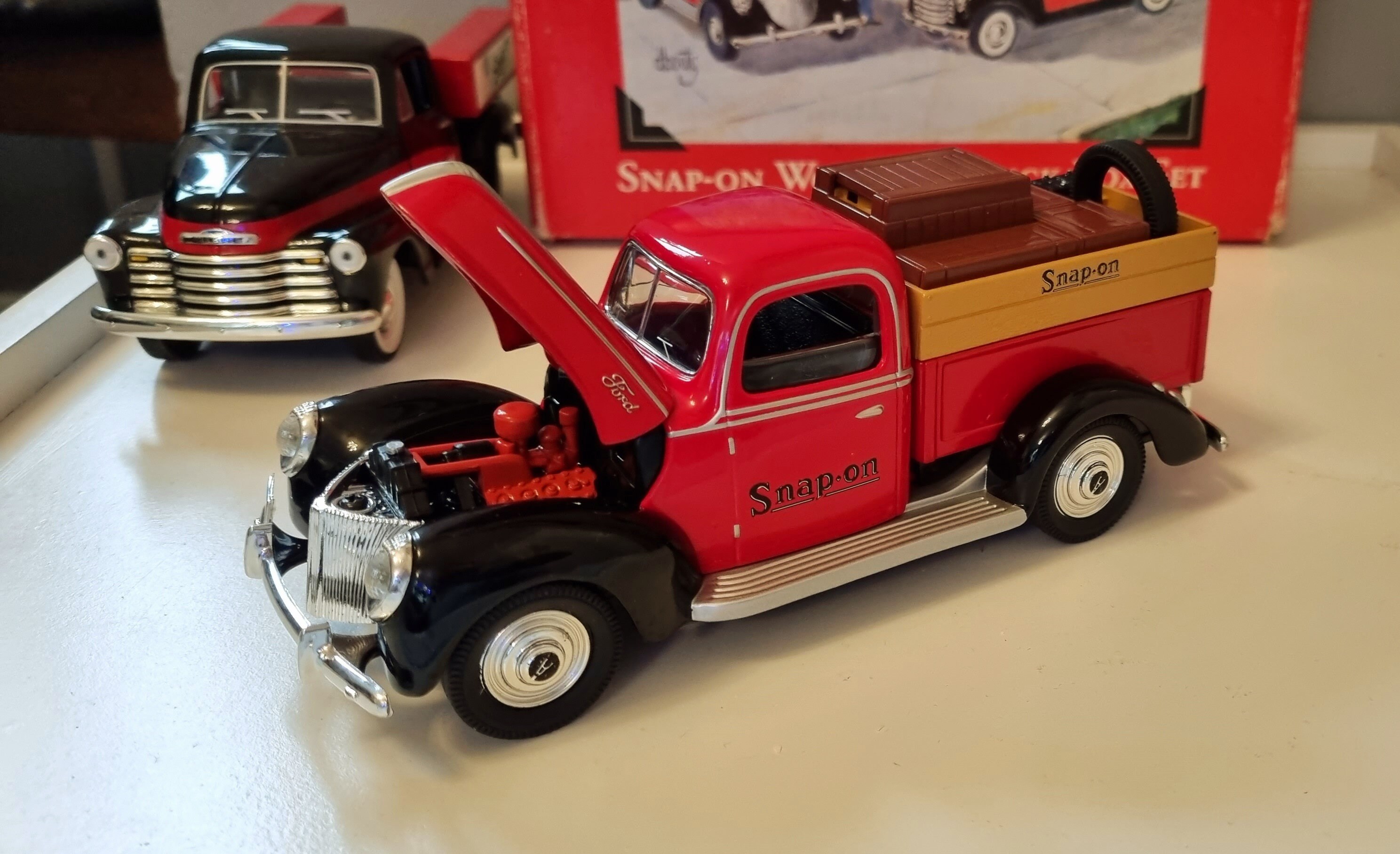 Rare Vintage Snap on Ford Chevrolet Trucks Die Cast 1999 Etsy
