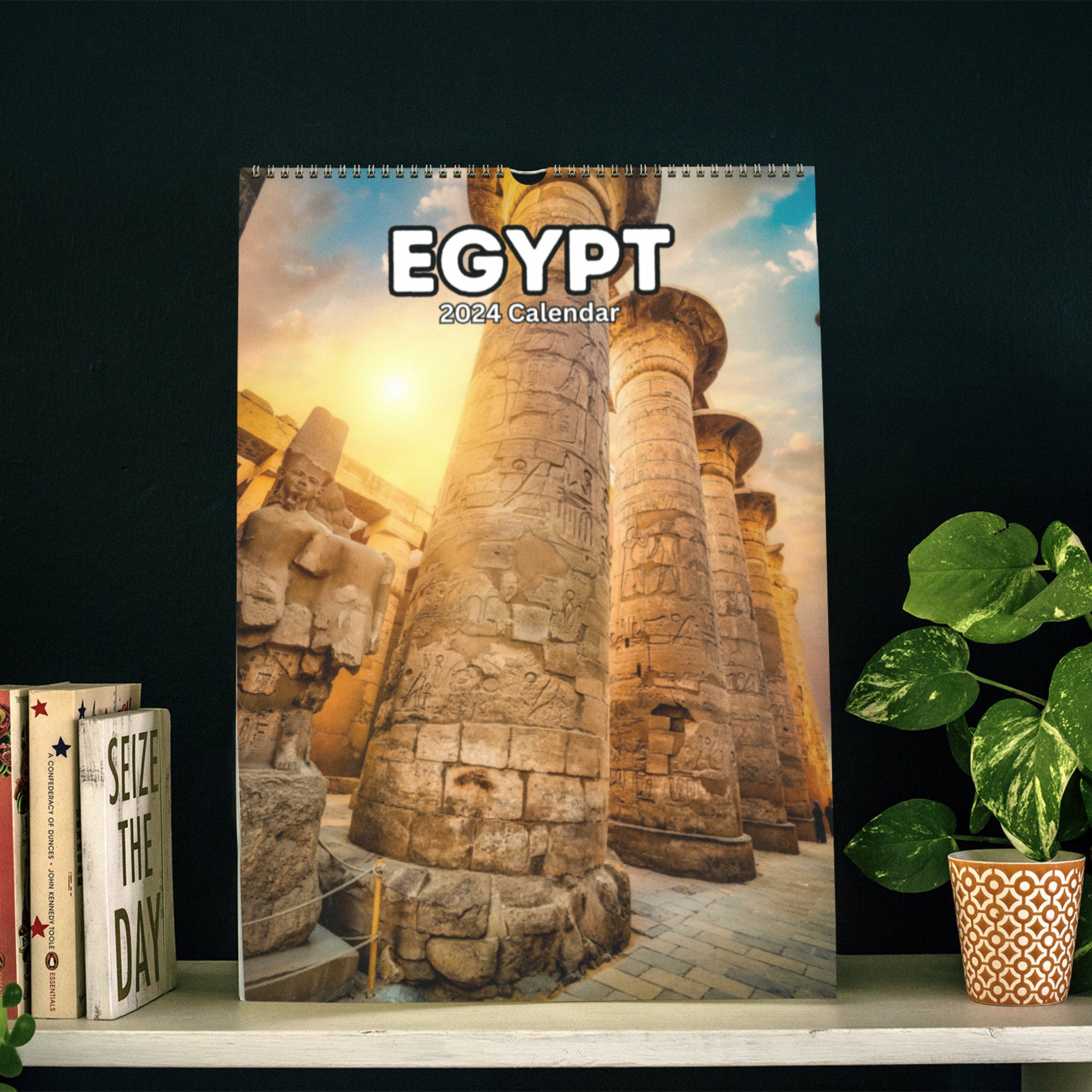 Egypt Wall Calendar 2024 Etsy