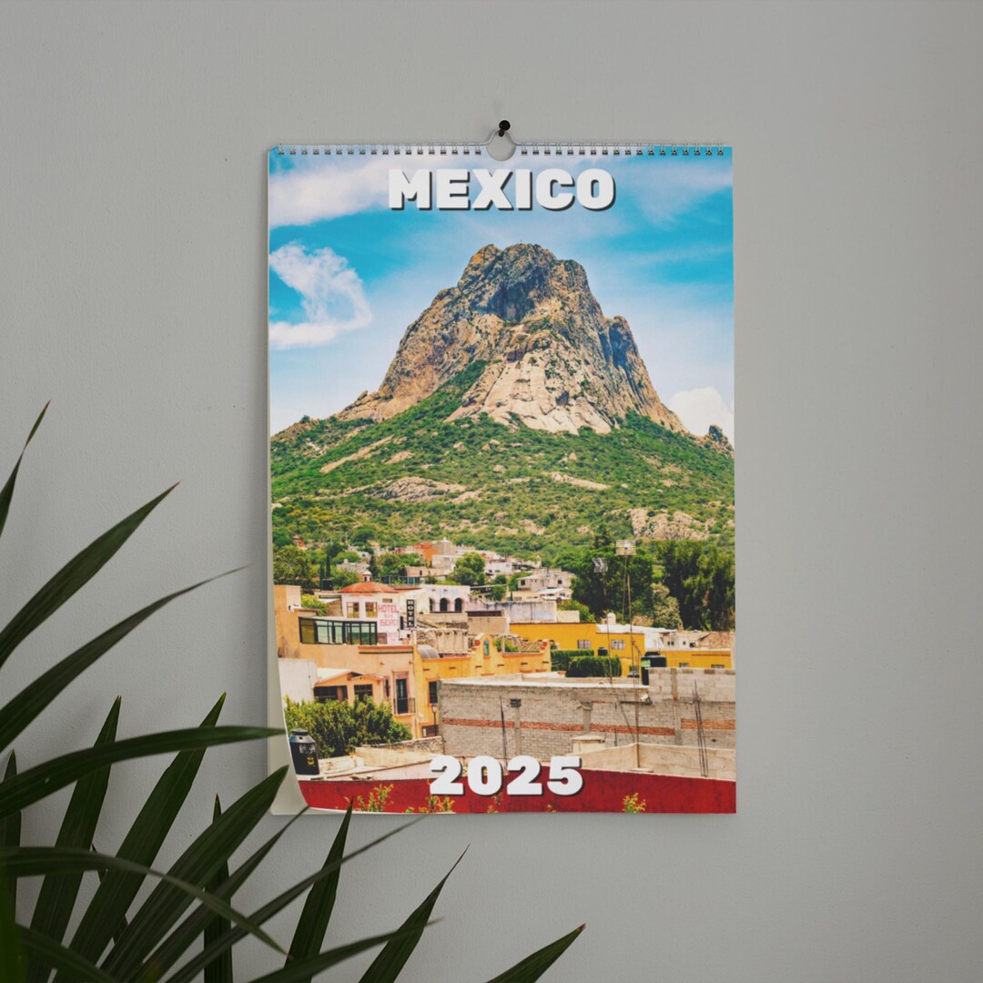 Mexico Wall Calendar 2025 Etsy