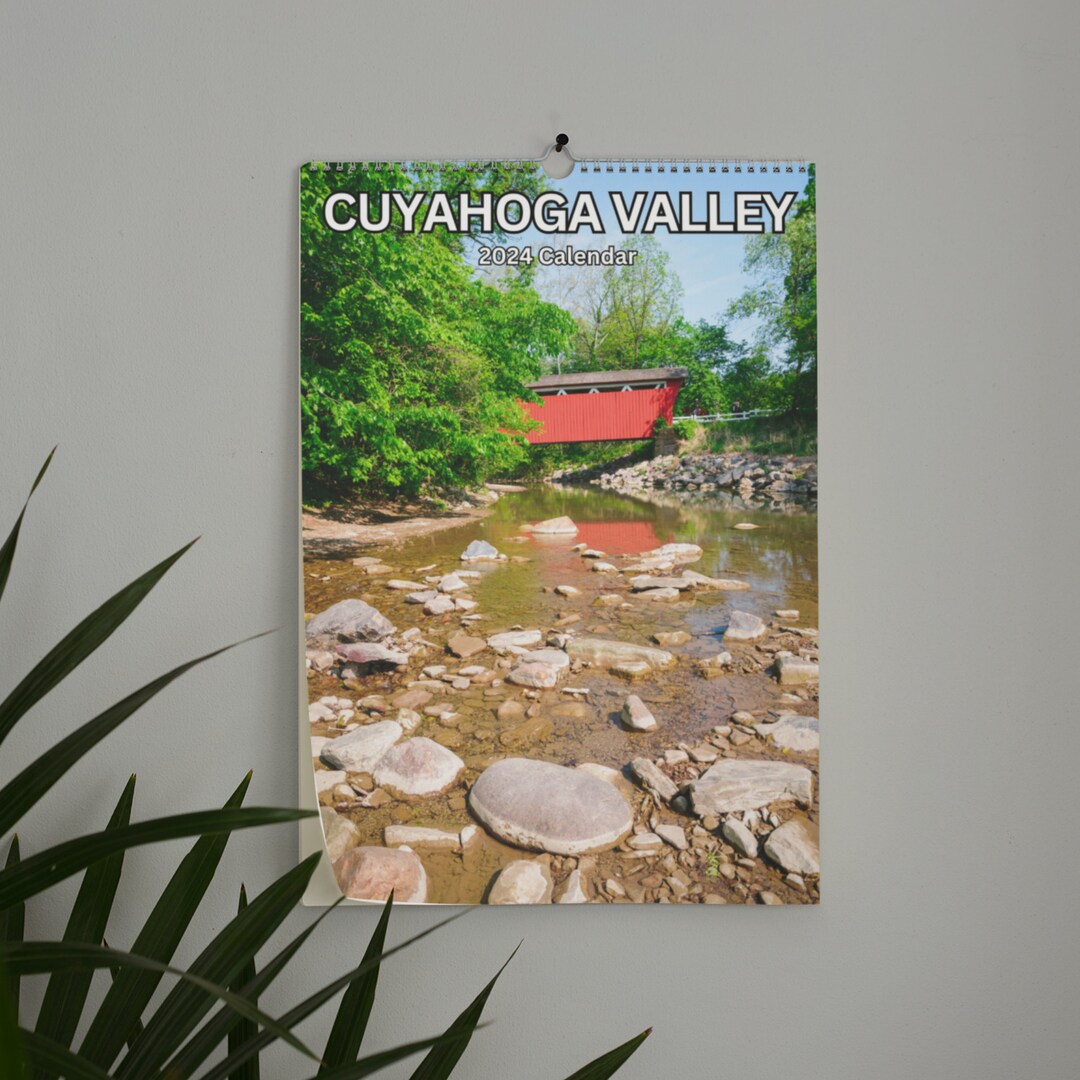 Cuyahoga Valley Wall Calendar 2024 Etsy