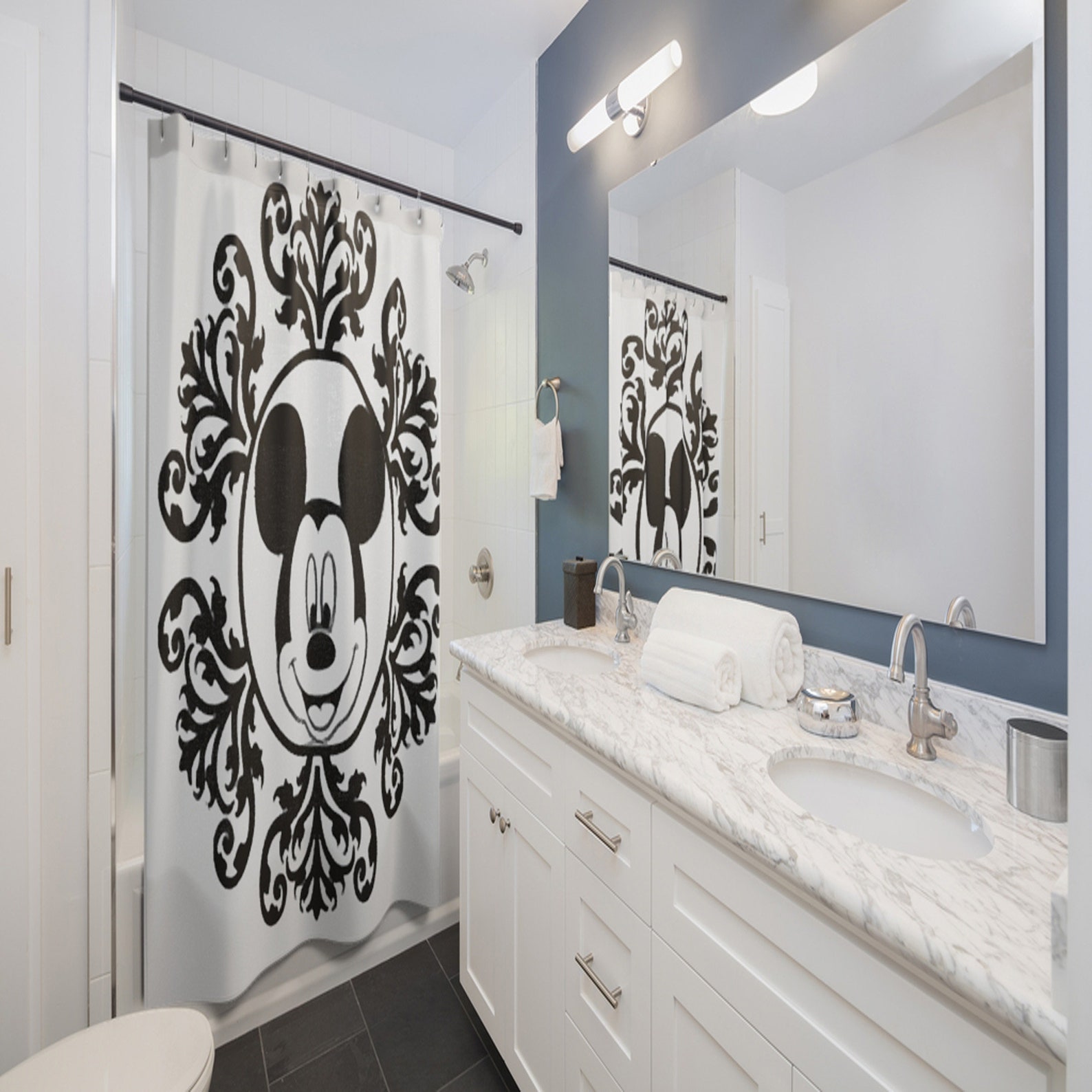 Disney shower curtain Etsy