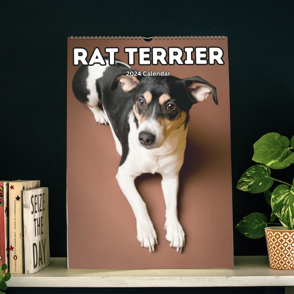 Rat Terrier Art Etsy