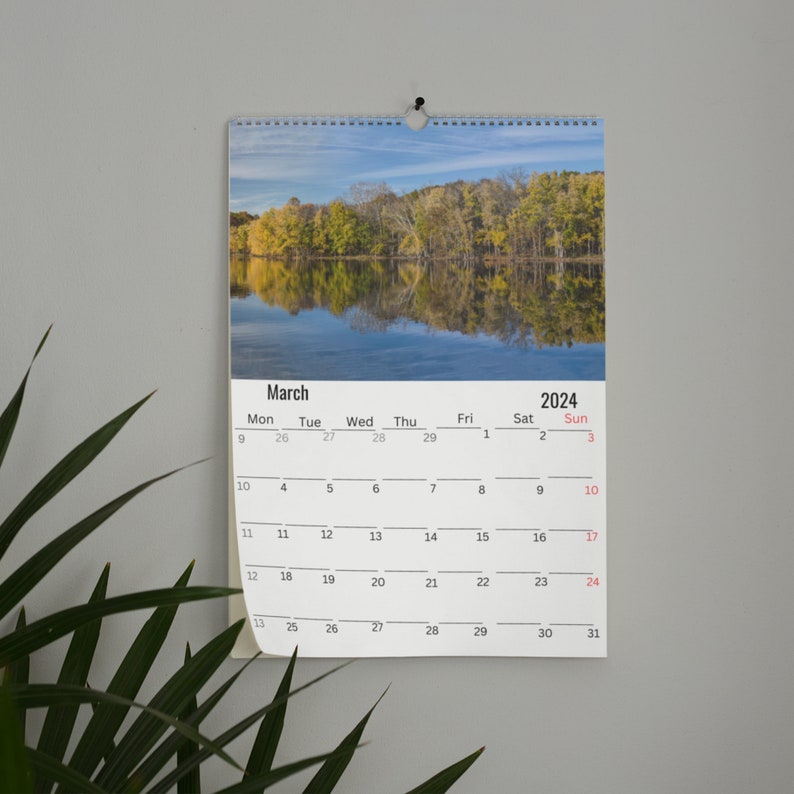 Nashville Wall Calendar 2024 Etsy