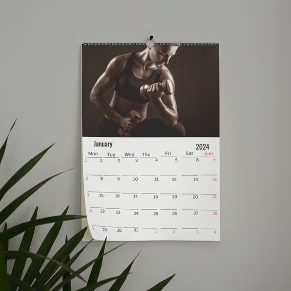 Fitness Wall Calendar 2024 - Etsy fitness-wall-calendar-2024-etsy