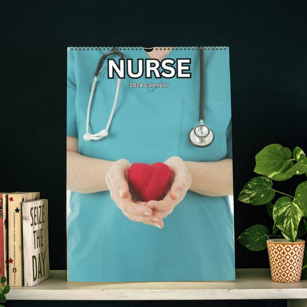 Nurse Wall Calendars Etsy