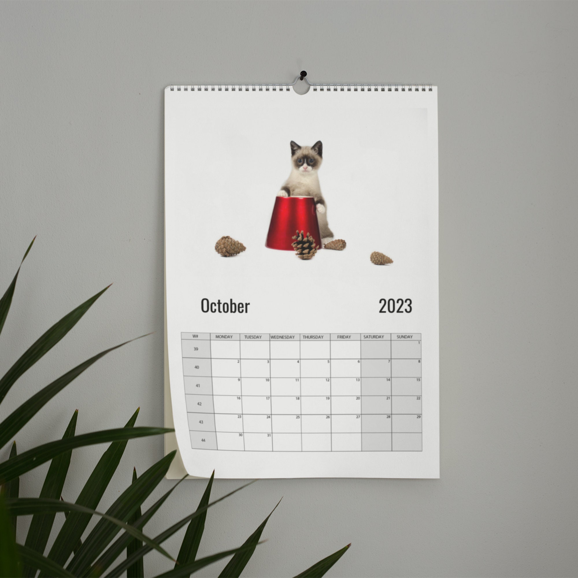 Snowshoe Wall Calendar 2023 Etsy
