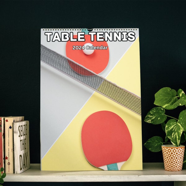 Tennis 2024 Calendar Etsy