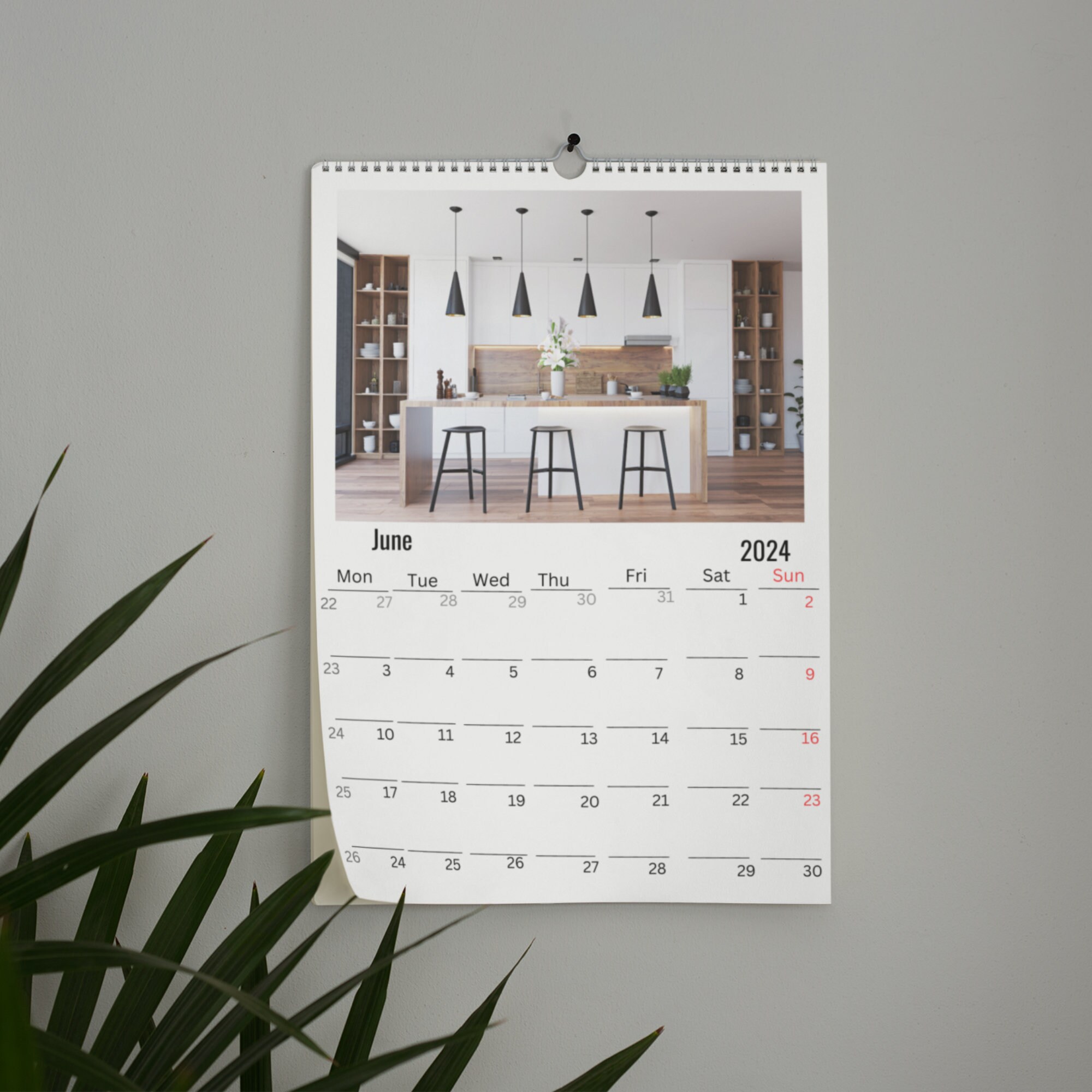 Kitchen Wall Calendar 2024 Etsy Kitchen Wall Calendar 2024 Etsy
