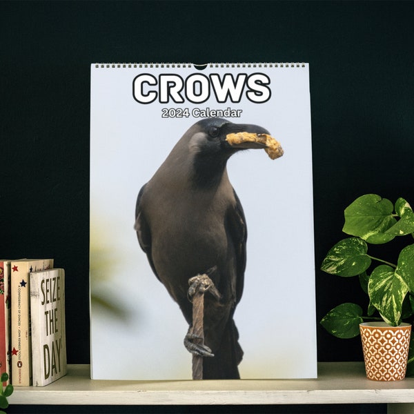Crows Calendar Etsy
