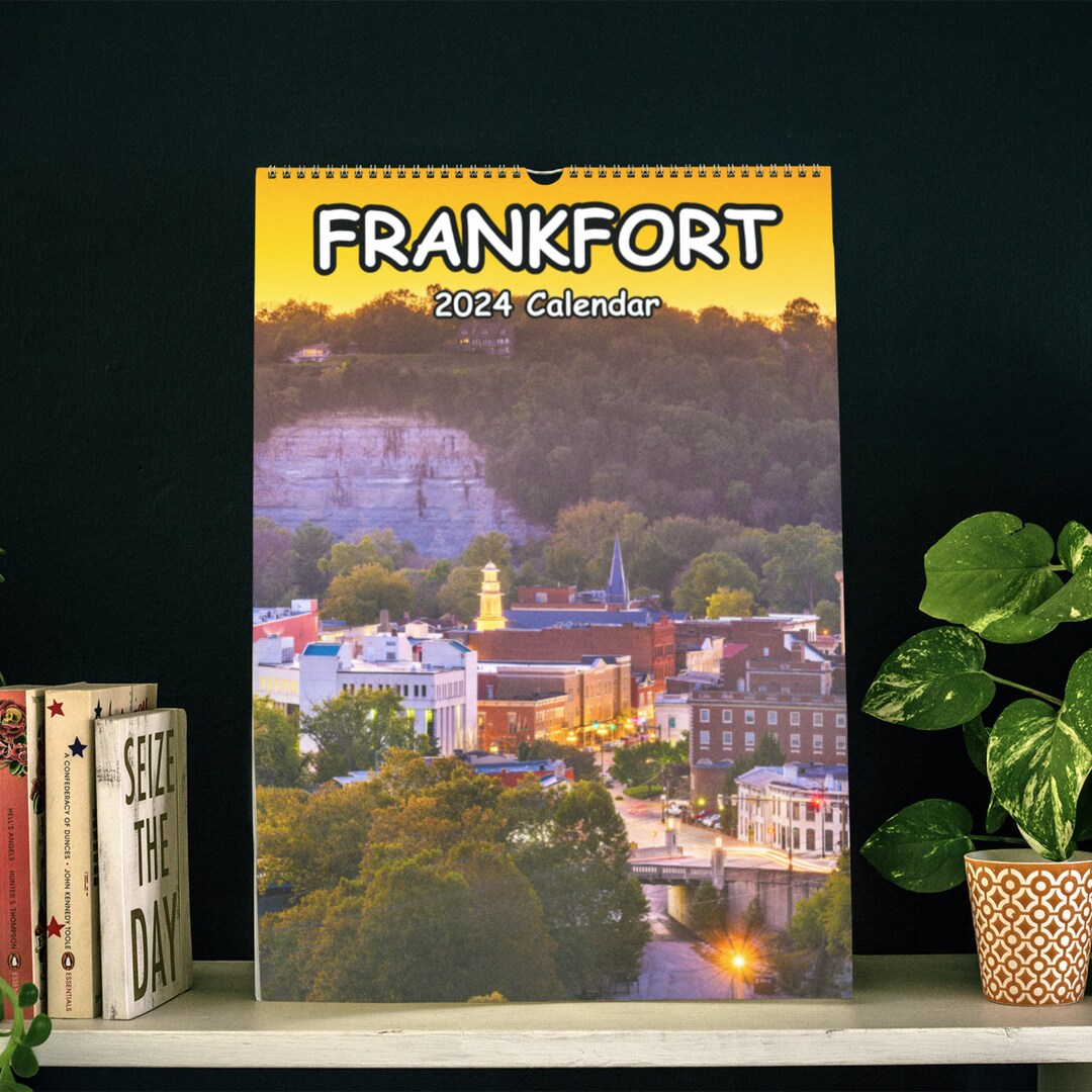 Frankfort Wall Calendar 2024 Etsy