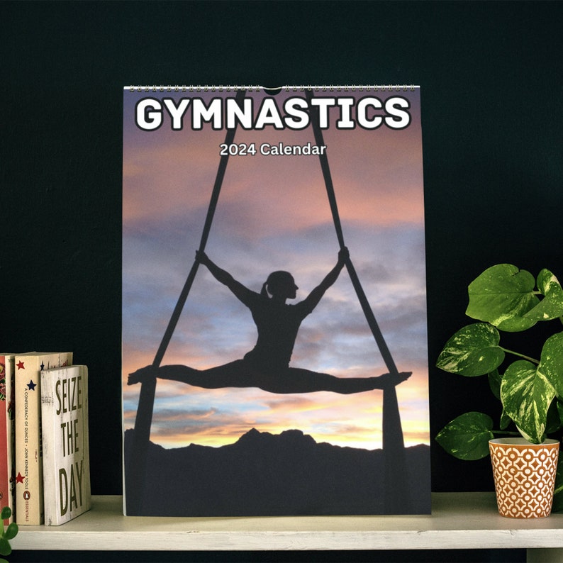 Gymnastics Wall Calendar 2024 Etsy