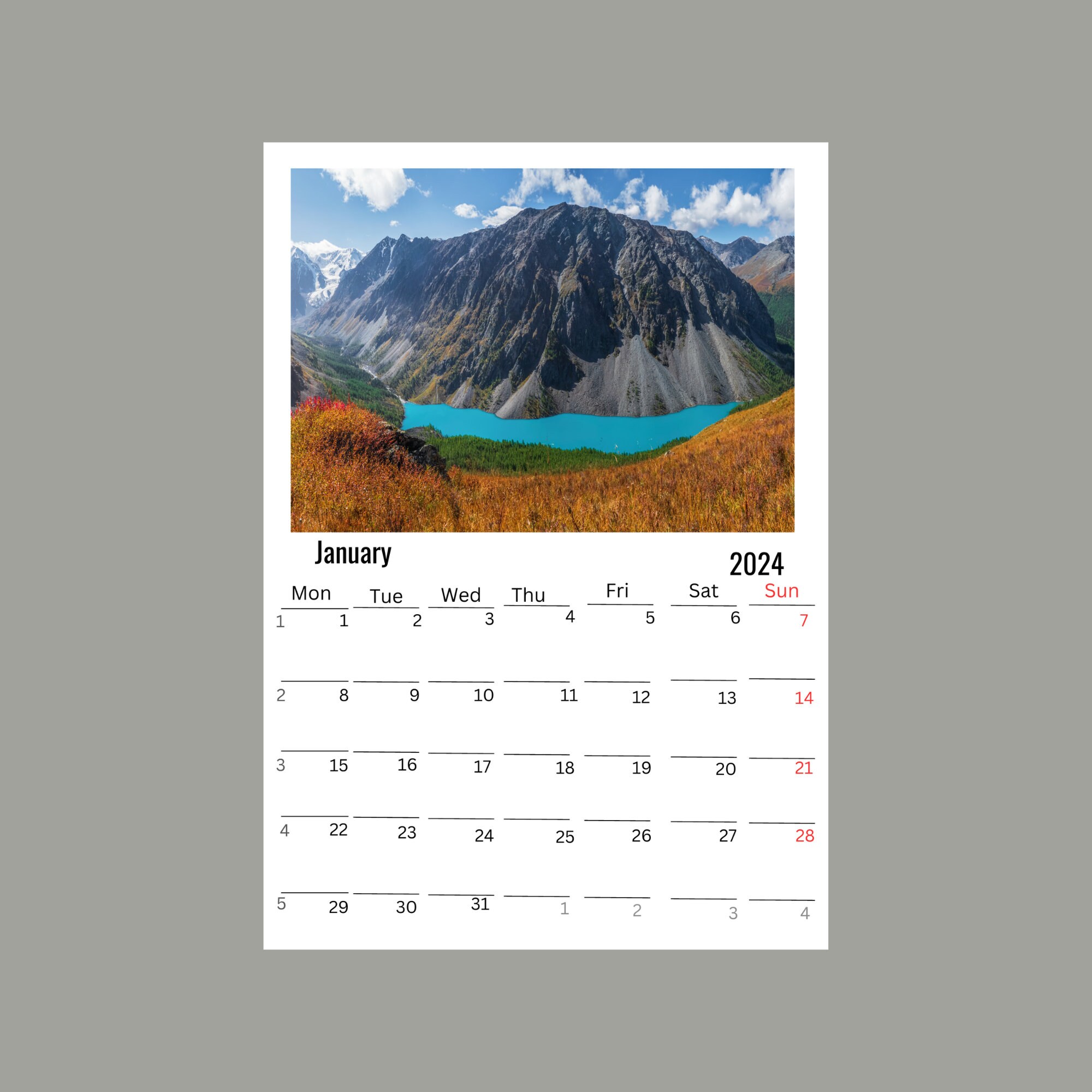 Olympic National Park Wall Calendar 2024 Etsy olympic-national-park-wall-calendar-2024-etsy