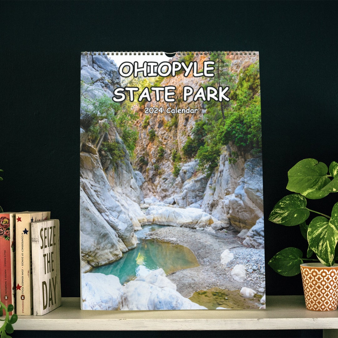 Ohiopyle State Park Wall Calendar 2024 Etsy