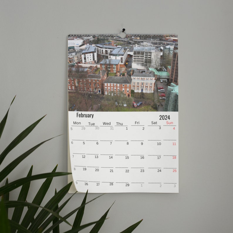 Coventry Wall Calendar 2024 Etsy
