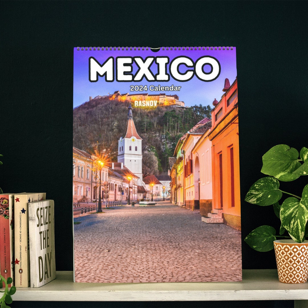 Mexico Wall Calendar 2024 Etsy